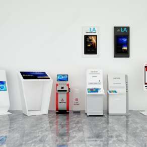 银行智能服务一体机3D模型下载